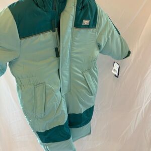 OshKosh B'gosh Teal and White Snowsuit